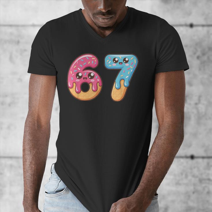 67 Shirt Baseball Life Style 101 Apparel Youth Drip Meme 6 7 Men's V-Neck T-Shirt 67 Shirt Baseball Life Style 101 Apparel Youth Drip Meme 6 7 Men's V-Neck T-Shirt