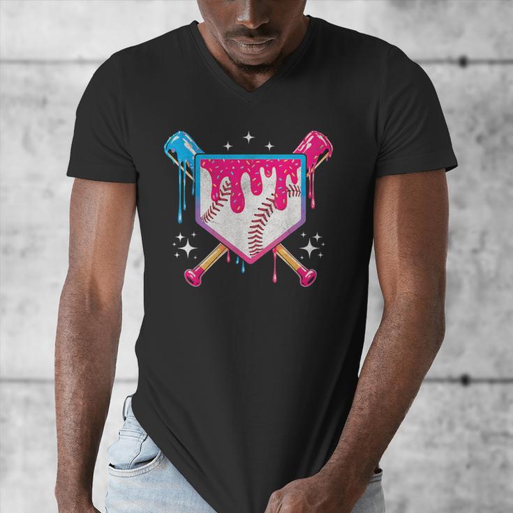 Baseball Drip Purple Glove Respect The Drip Youth Boys Girls Men's V-Neck T-Shirt Baseball Drip Purple Glove Respect The Drip Youth Boys Girls Men's V-Neck T-Shirt
