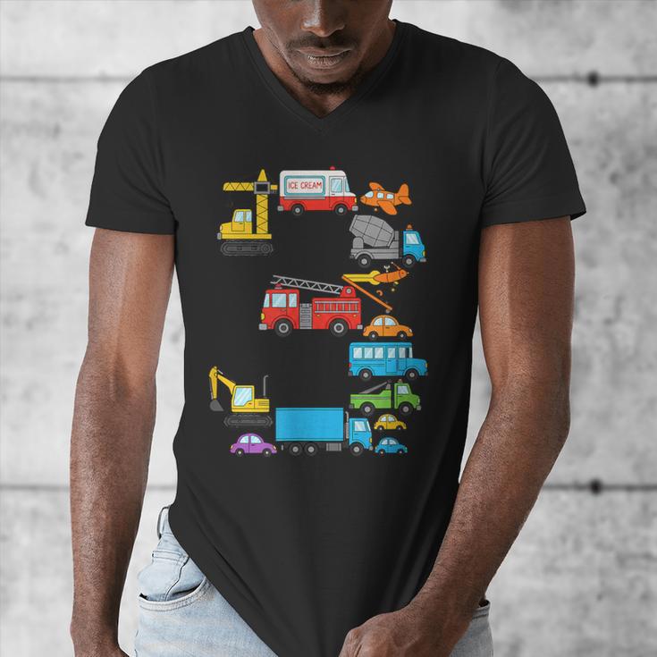 Baseball Ice Cream Drip Vehicles Youth Baseball Drip Men's V-Neck T-Shirt Baseball Ice Cream Drip Vehicles Youth Baseball Drip Men's V-Neck T-Shirt