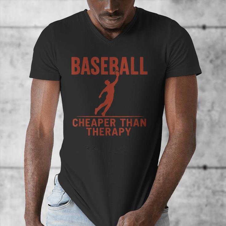 Baseball Tee For Men Women Men's V-Neck T-Shirt Baseball Tee For Men Women Men's V-Neck T-Shirt
