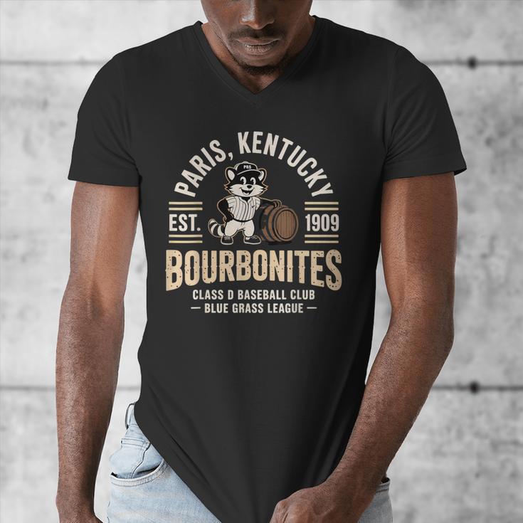Paris Kentucky Bourbonites Baseball Heritage Men's V-Neck T-Shirt