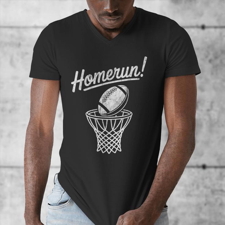 Sports Homerun Football Basketball Baseball Joke Tee Men's V-Neck T-Shirt Sports Homerun Football Basketball Baseball Joke Tee Men's V-Neck T-Shirt