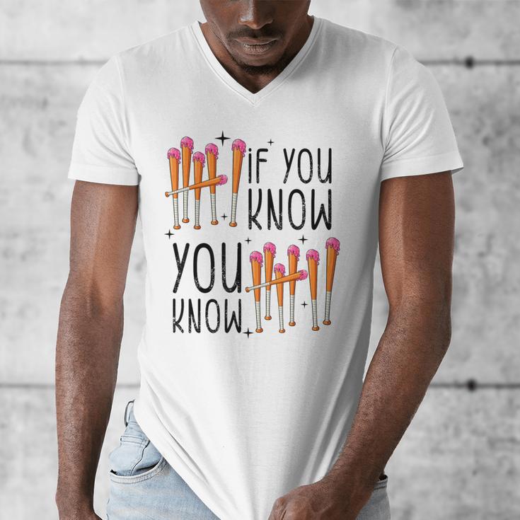 6 7 If You Know You Know Baseball Ice Cream Dip Men's V-Neck T-Shirt 6 7 If You Know You Know Baseball Ice Cream Dip Men's V-Neck T-Shirt