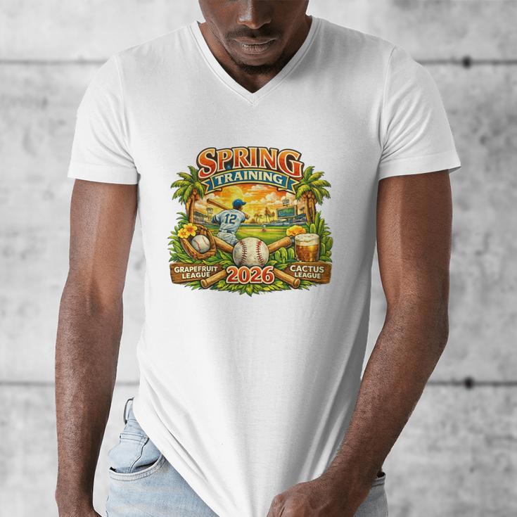 Awesome Spring Trainings 2026 Baseball Arizona Florida Men's V-Neck T-Shirt