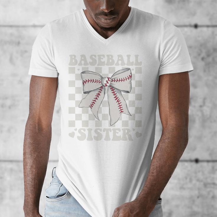 Baseball Sister Men's V-Neck T-Shirt Baseball Sister Men's V-Neck T-Shirt