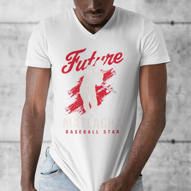 Future Matlacha Baseball Star Baseball Player Sports Theme Premium Tri-Blend Men's V-Neck T-Shirt Future Matlacha Baseball Star Baseball Player Sports Theme Premium Tri-Blend Men's V-Neck T-Shirt