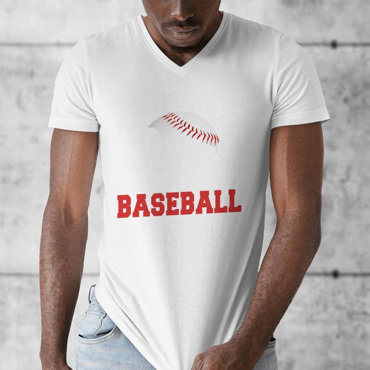 Proud Sister Of A Baseball Senior Class Of 2026 Graduation Men's V-Neck T-Shirt