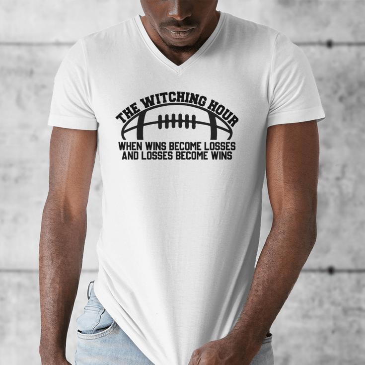 The Witching Hour When Wins Become Losses Baseball Premium Tri-Blend Men's V-Neck T-Shirt The Witching Hour When Wins Become Losses Baseball Premium Tri-Blend Men's V-Neck T-Shirt