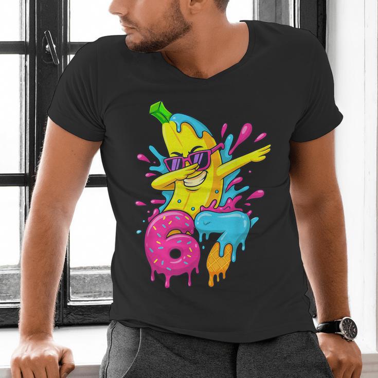67 Dabbing Banana Baseball 6 7 Dripping Ice Cream Meme Men's V-Neck T-Shirt 67 Dabbing Banana Baseball 6 7 Dripping Ice Cream Meme Men's V-Neck T-Shirt