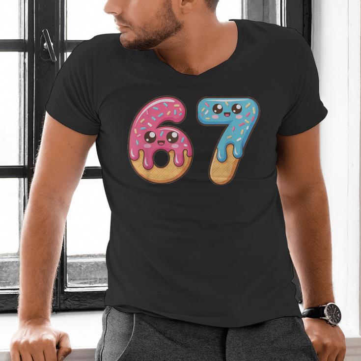 67 Shirt Baseball Life Style 101 Apparel Youth Drip Meme 6 7 Men's V-Neck T-Shirt 67 Shirt Baseball Life Style 101 Apparel Youth Drip Meme 6 7 Men's V-Neck T-Shirt