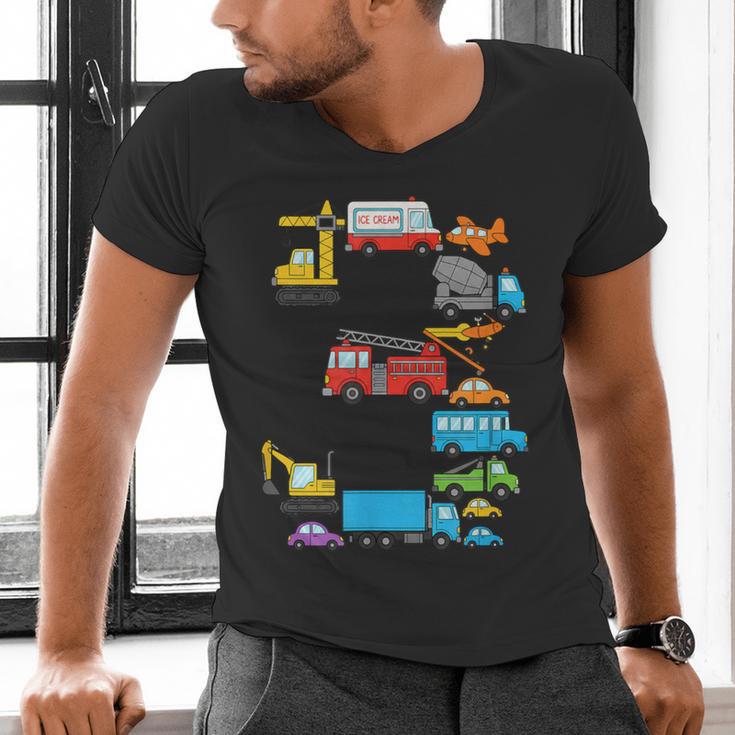 Baseball Ice Cream Drip Vehicles Youth Baseball Drip Men's V-Neck T-Shirt Baseball Ice Cream Drip Vehicles Youth Baseball Drip Men's V-Neck T-Shirt