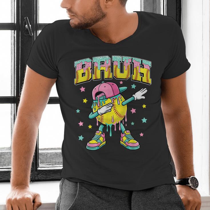 Baseball Life Style 101 Apparel Youth Drip Baseball Boys Kid Men's V-Neck T-Shirt Baseball Life Style 101 Apparel Youth Drip Baseball Boys Kid Men's V-Neck T-Shirt