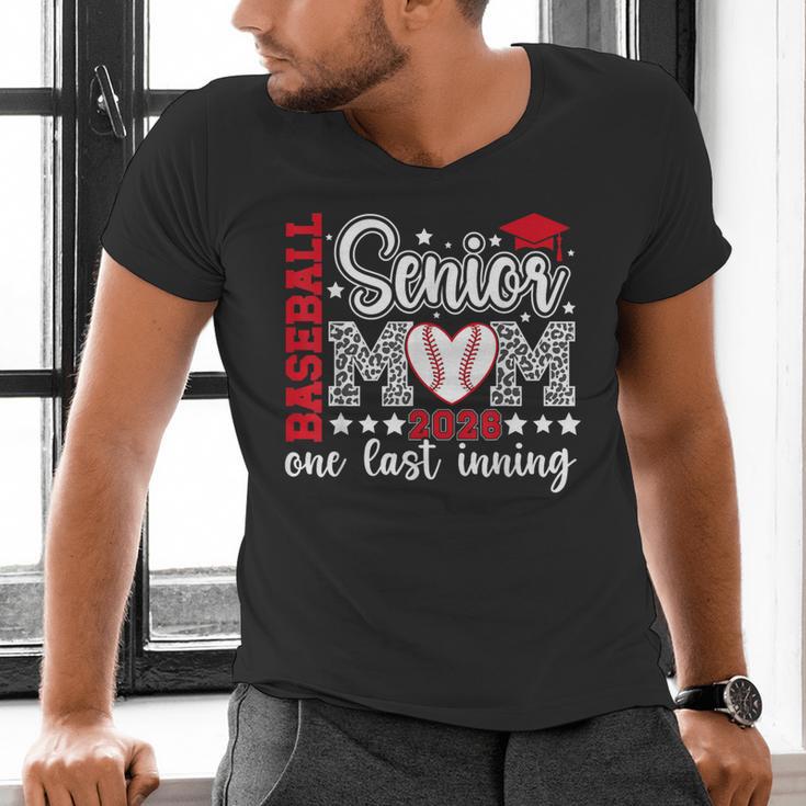 Baseball Senior Mom 2026 Last Inning Baseball Senior Mama Men's V-Neck T-Shirt Baseball Senior Mom 2026 Last Inning Baseball Senior Mama Men's V-Neck T-Shirt
