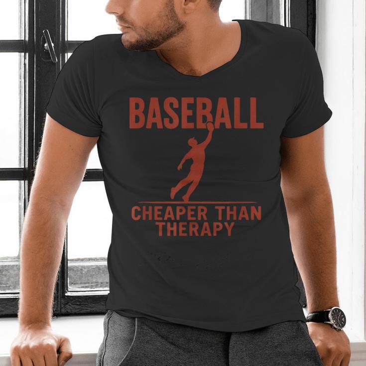 Baseball Tee For Men Women Men's V-Neck T-Shirt Baseball Tee For Men Women Men's V-Neck T-Shirt