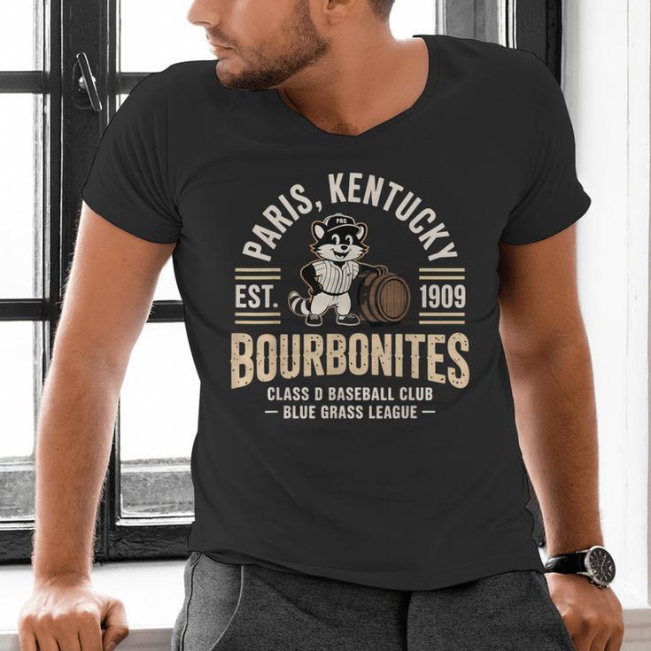 Paris Kentucky Bourbonites Baseball Heritage Men's V-Neck T-Shirt