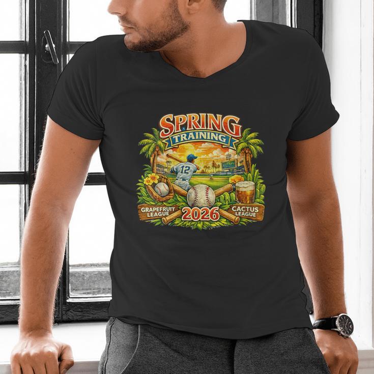 Women's Awesome Spring Trainings 2026 Baseball Arizona Florida Men's V-Neck T-Shirt Women's Awesome Spring Trainings 2026 Baseball Arizona Florida Men's V-Neck T-Shirt