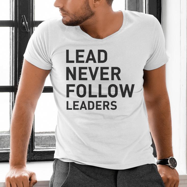 Baseball Lead Never Follow Leaders Team Captain Leadership Premium Tri-Blend Men's V-Neck T-Shirt Baseball Lead Never Follow Leaders Team Captain Leadership Premium Tri-Blend Men's V-Neck T-Shirt