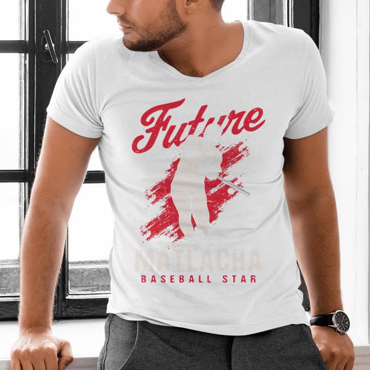 Future Matlacha Baseball Star Baseball Player Sports Theme Premium Tri-Blend Men's V-Neck T-Shirt Future Matlacha Baseball Star Baseball Player Sports Theme Premium Tri-Blend Men's V-Neck T-Shirt