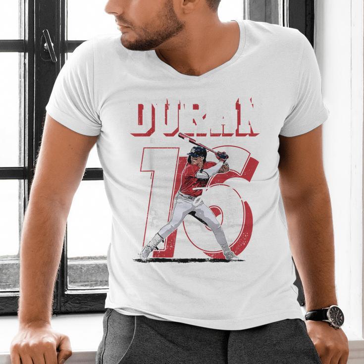 Jarren Duran Boston MLB Baseball Players MLBJDU201M Men's V-Neck T-Shirt Jarren Duran Boston MLB Baseball Players MLBJDU201M Men's V-Neck T-Shirt