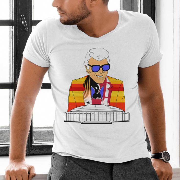 Marvin Zindler Houston Soccer Football Basketball Baseball Premium Tri-Blend Men's V-Neck T-Shirt Marvin Zindler Houston Soccer Football Basketball Baseball Premium Tri-Blend Men's V-Neck T-Shirt