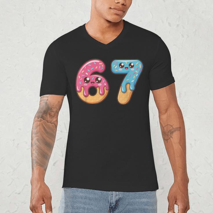 67 Shirt Baseball Life Style 101 Apparel Youth Drip Meme 6 7 Men's V-Neck T-Shirt 67 Shirt Baseball Life Style 101 Apparel Youth Drip Meme 6 7 Men's V-Neck T-Shirt