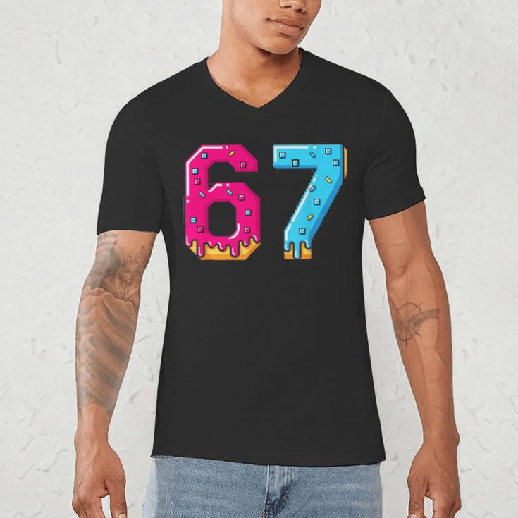 67 Shirt Baseball Life Style 101 Apparel Youth Drip Meme Men's V-Neck T-Shirt 67 Shirt Baseball Life Style 101 Apparel Youth Drip Meme Men's V-Neck T-Shirt