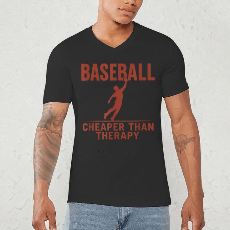Baseball Tee For Men Women Men's V-Neck T-Shirt Baseball Tee For Men Women Men's V-Neck T-Shirt