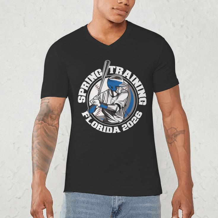 Florida Spring Trainings 2026 Baseball Grapefruit Cactus Men's V-Neck T-Shirt