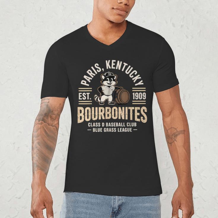 Paris Kentucky Bourbonites Baseball Heritage Men's V-Neck T-Shirt