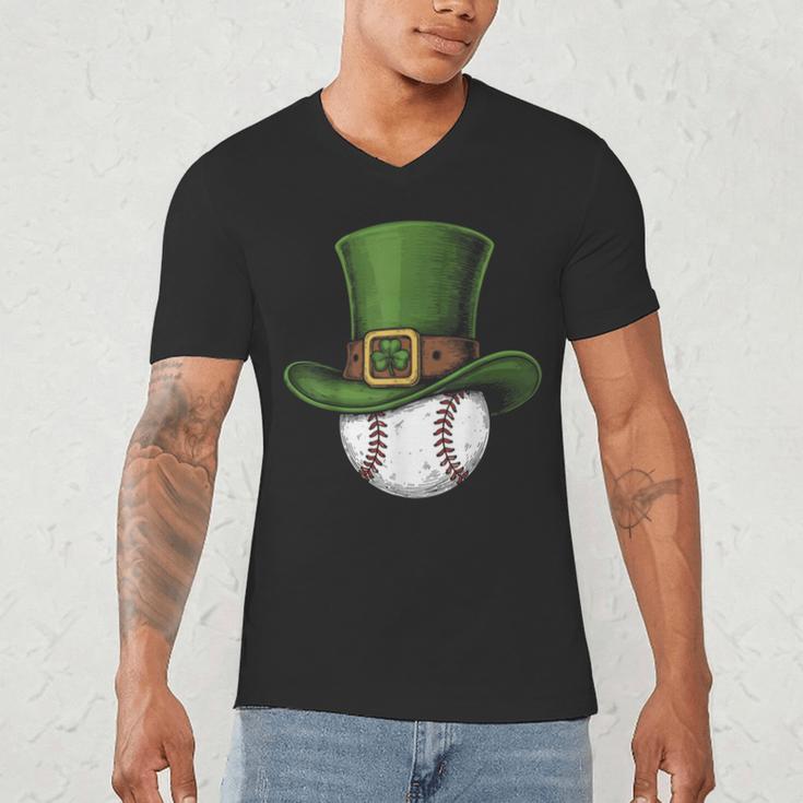 St Patricks Day Shamrock Baseball Saint Paddy's Kids Boys Men's V-Neck T-Shirt St Patricks Day Shamrock Baseball Saint Paddy's Kids Boys Men's V-Neck T-Shirt