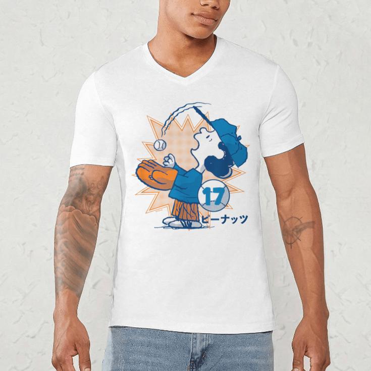 Lucy Van Pelt Baseball Catch Men's V-Neck T-Shirt Lucy Van Pelt Baseball Catch Men's V-Neck T-Shirt