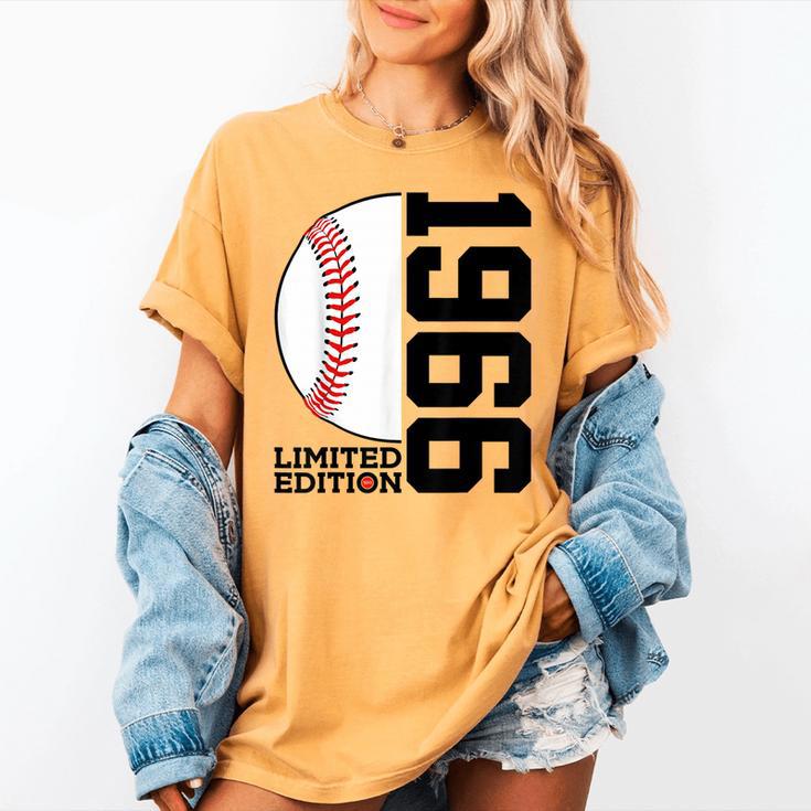 60th Birthday Baseball Limited Edition 1966 Women's Comfort Colors T-Shirt