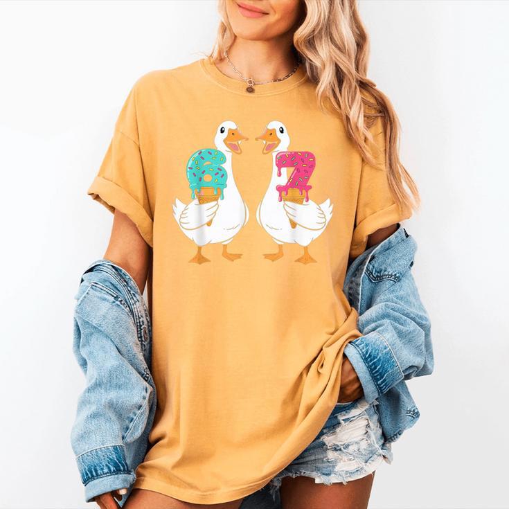67 Baseball Ice Cream Drip Goose Six Seven Meme Women's Comfort Colors T-Shirt