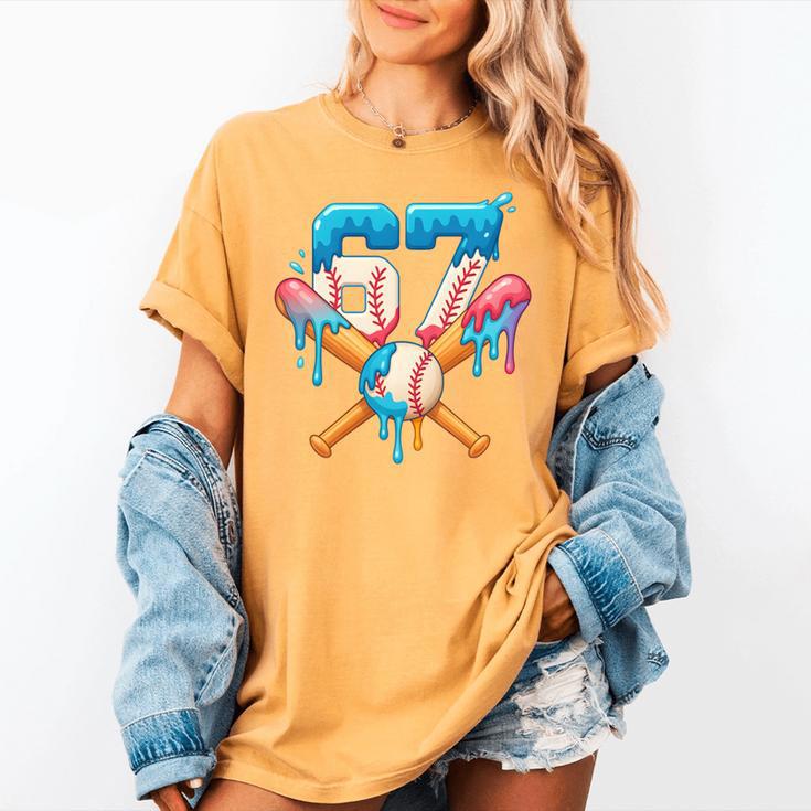 67 Baseball Life Style 101 Apparel Youth Drip Baseball Boys Women's Comfort Colors T-Shirt 67 Baseball Life Style 101 Apparel Youth Drip Baseball Boys Women's Comfort Colors T-Shirt