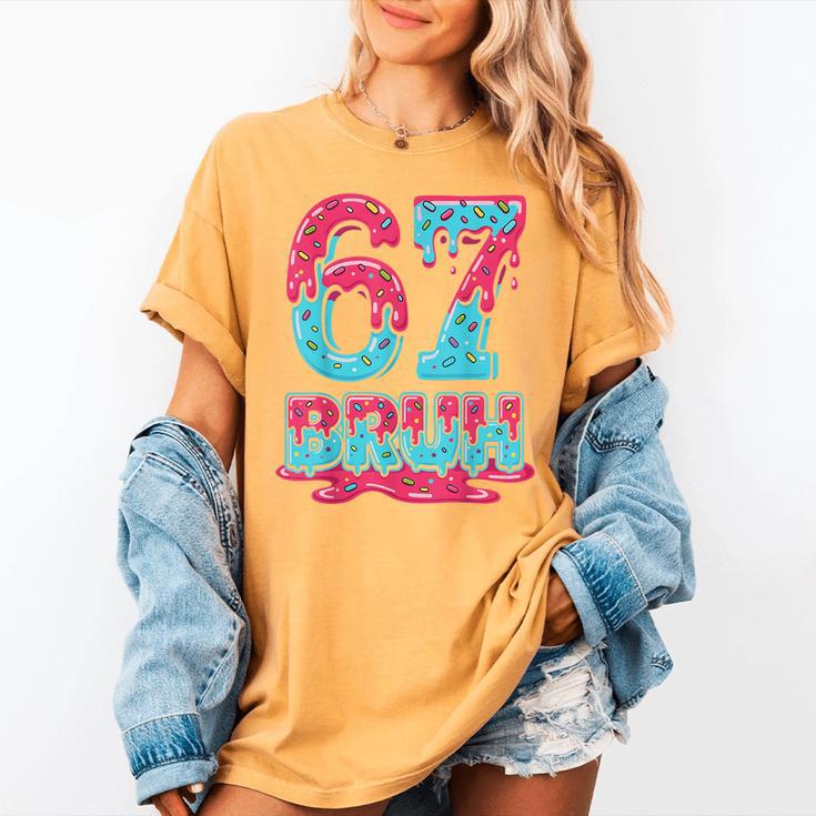 67 Ice Cream Drip Baseball For Men Women Kids Women's Comfort Colors T-Shirt 67 Ice Cream Drip Baseball For Men Women Kids Women's Comfort Colors T-Shirt