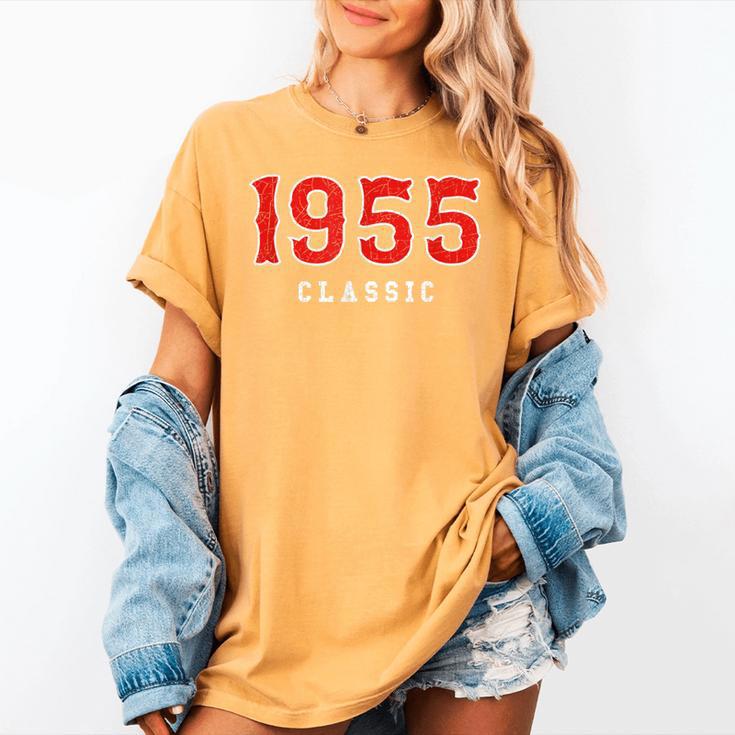 70 Year Old 1955 Classic Baseball Fan 70th Birthday Women's Comfort Colors T-Shirt 70 Year Old 1955 Classic Baseball Fan 70th Birthday Women's Comfort Colors T-Shirt
