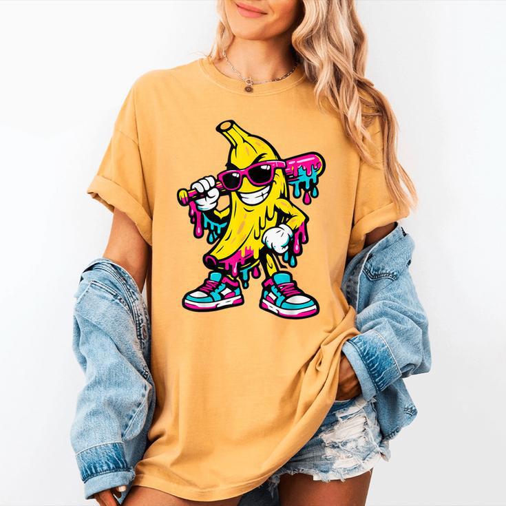 Banana Baseball Drip Women's Comfort Colors T-Shirt Banana Baseball Drip Women's Comfort Colors T-Shirt