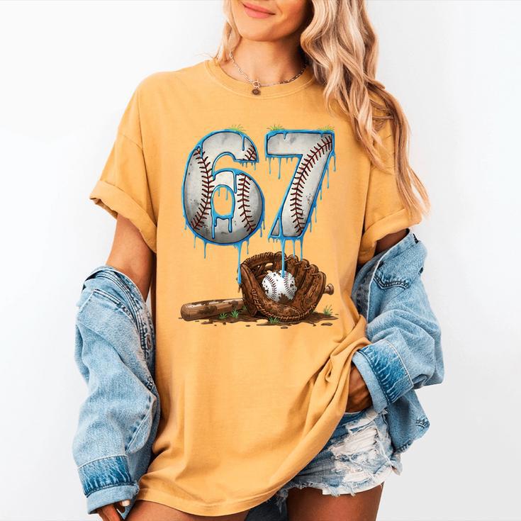 Baseball 67 Six Seven Meme 6-7 Drip Baseball Boys Men Women's Comfort Colors T-Shirt Baseball 67 Six Seven Meme 6-7 Drip Baseball Boys Men Women's Comfort Colors T-Shirt