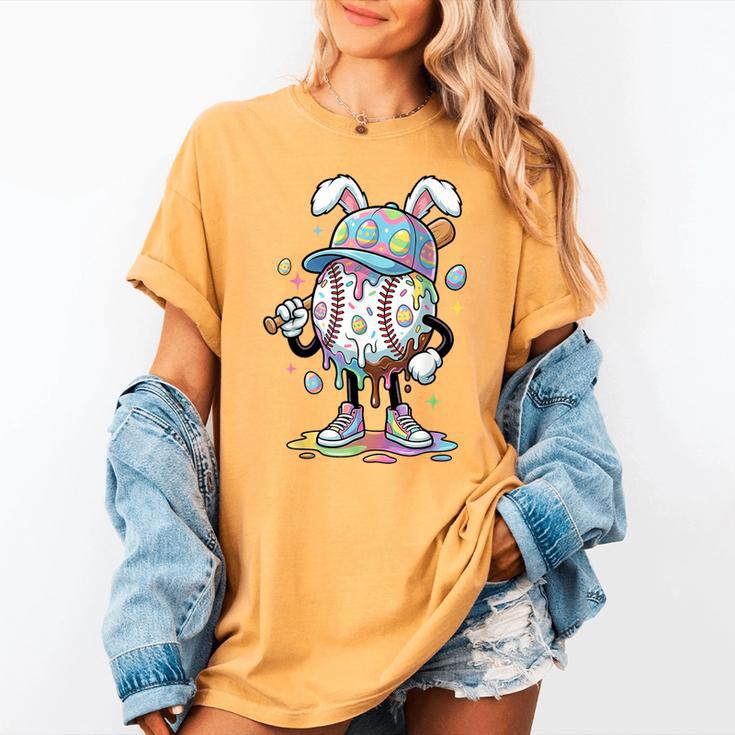 Baseball Drip Ice Cream Apparel Youth Boy Easter Day Women's Comfort Colors T-Shirt Baseball Drip Ice Cream Apparel Youth Boy Easter Day Women's Comfort Colors T-Shirt