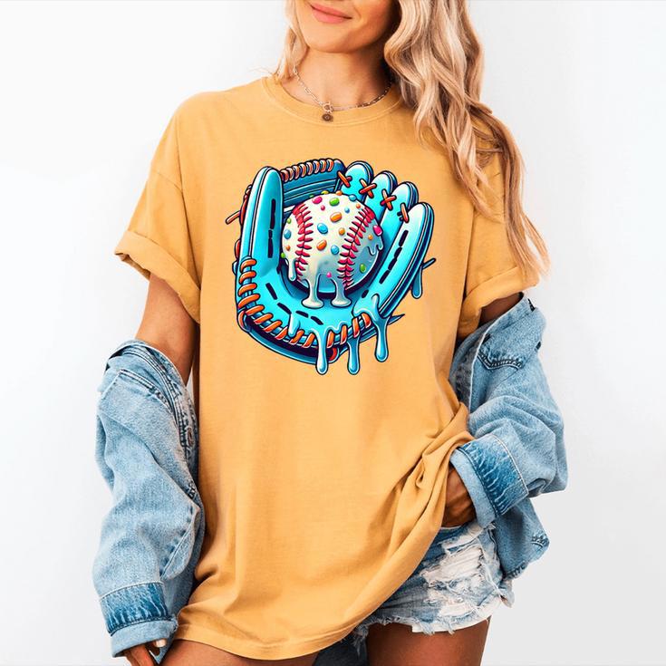 Baseball Drip Ice Cream Sprinkles Baseball Player Premium Tri-Blend Women's Comfort Colors T-Shirt Baseball Drip Ice Cream Sprinkles Baseball Player Premium Tri-Blend Women's Comfort Colors T-Shirt