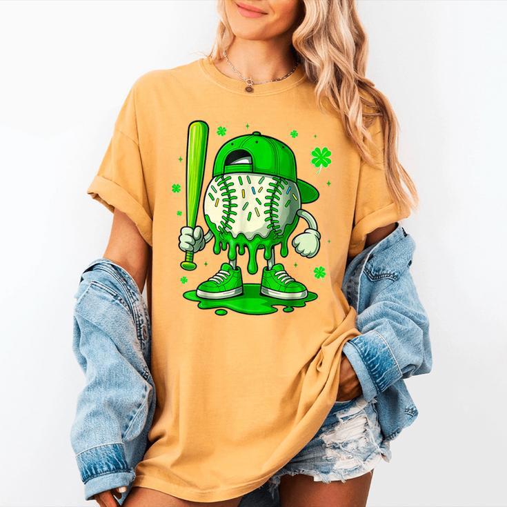Baseball Drip Icecream Apparel Youth Boy St Patricks Day Women's Comfort Colors T-Shirt Baseball Drip Icecream Apparel Youth Boy St Patricks Day Women's Comfort Colors T-Shirt