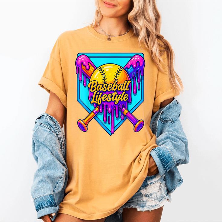 Baseball Drip Outfit Boys Ice Cream Drip Baseball Lifestyle Women's Comfort Colors T-Shirt Baseball Drip Outfit Boys Ice Cream Drip Baseball Lifestyle Women's Comfort Colors T-Shirt