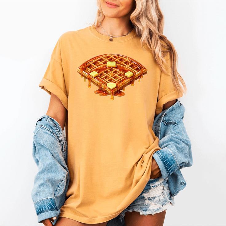 Baseball Dripping Waffle Field Women's Comfort Colors T-Shirt Baseball Dripping Waffle Field Women's Comfort Colors T-Shirt