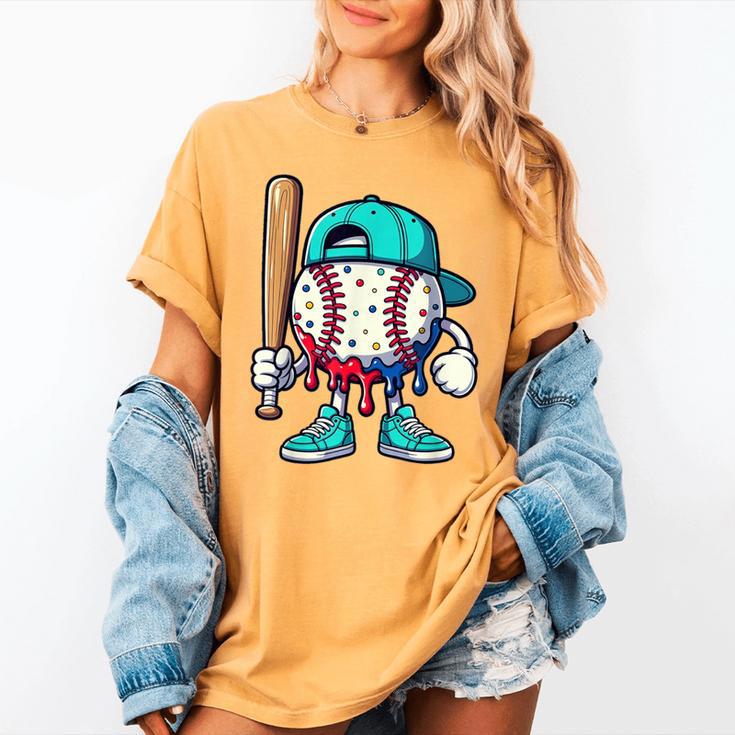 Baseball Drippy Style Apparel For Boys Youth Drip Baseball Women's Comfort Colors T-Shirt