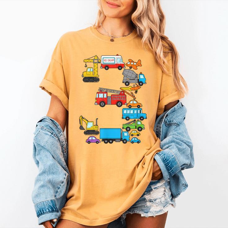 Baseball Ice Cream Drip Vehicles Youth Baseball Drip Women's Comfort Colors T-Shirt