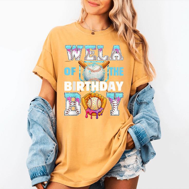 Baseball Ice Cream Drip Wela Of The Birthday Boy Women's Comfort Colors T-Shirt Baseball Ice Cream Drip Wela Of The Birthday Boy Women's Comfort Colors T-Shirt