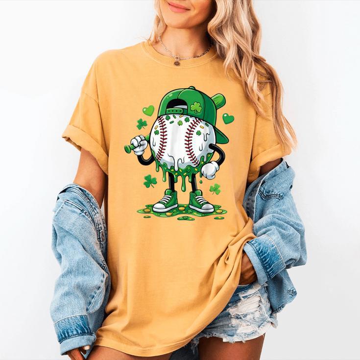 Baseball Icecream Apparel Youth Boy St Patrick's Day Women's Comfort Colors T-Shirt Baseball Icecream Apparel Youth Boy St Patrick's Day Women's Comfort Colors T-Shirt