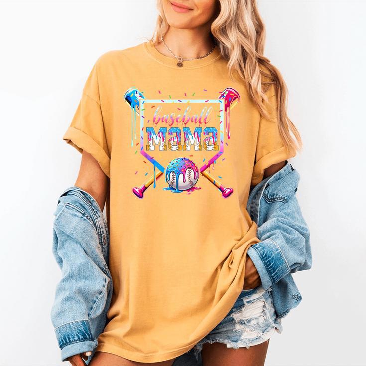 Baseball Mama Ice Cream Drip For Men Women Boy Kids Women's Comfort Colors T-Shirt Baseball Mama Ice Cream Drip For Men Women Boy Kids Women's Comfort Colors T-Shirt