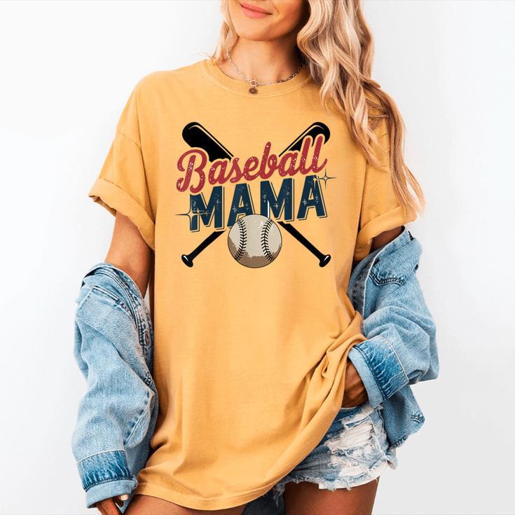 Baseball Mama Squad Proud Sports Mom Game Day Women's Comfort Colors T-Shirt Baseball Mama Squad Proud Sports Mom Game Day Women's Comfort Colors T-Shirt