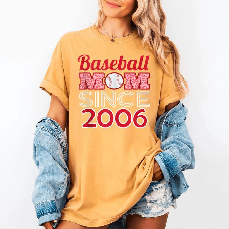 Baseball Mom Since 2006 Women's Comfort Colors T-Shirt Baseball Mom Since 2006 Women's Comfort Colors T-Shirt